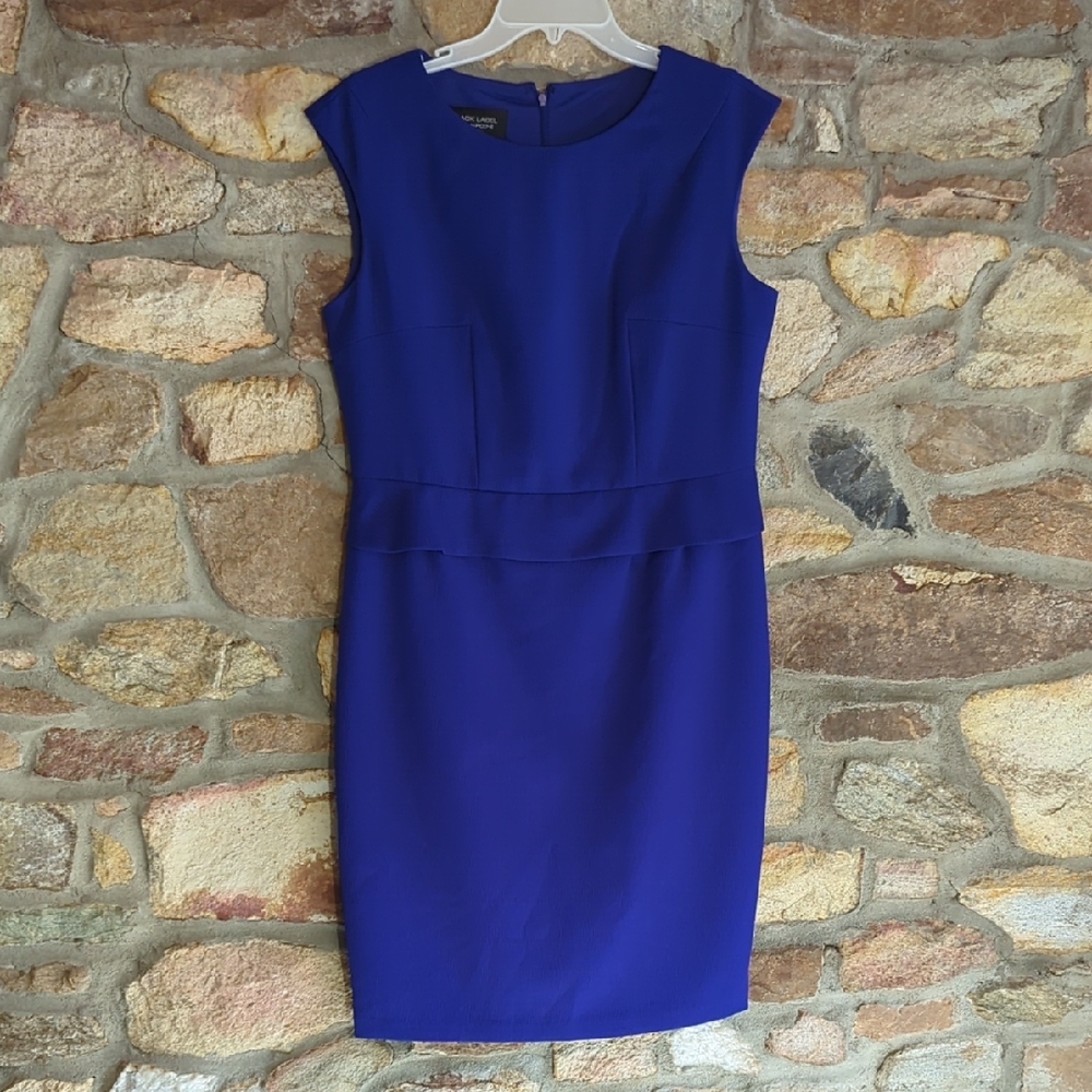 Evan Picone Black Label Peplum Dress